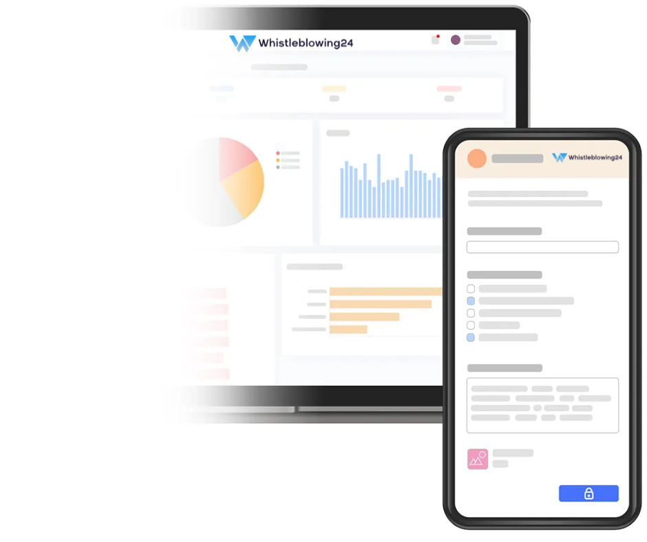 Oberfläche zur Meldung von Vorfällen