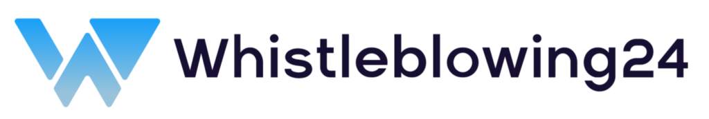 Schriftzug Whistleblowing24 Logo